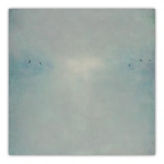 Bleu cristallin (peinture abstraite)