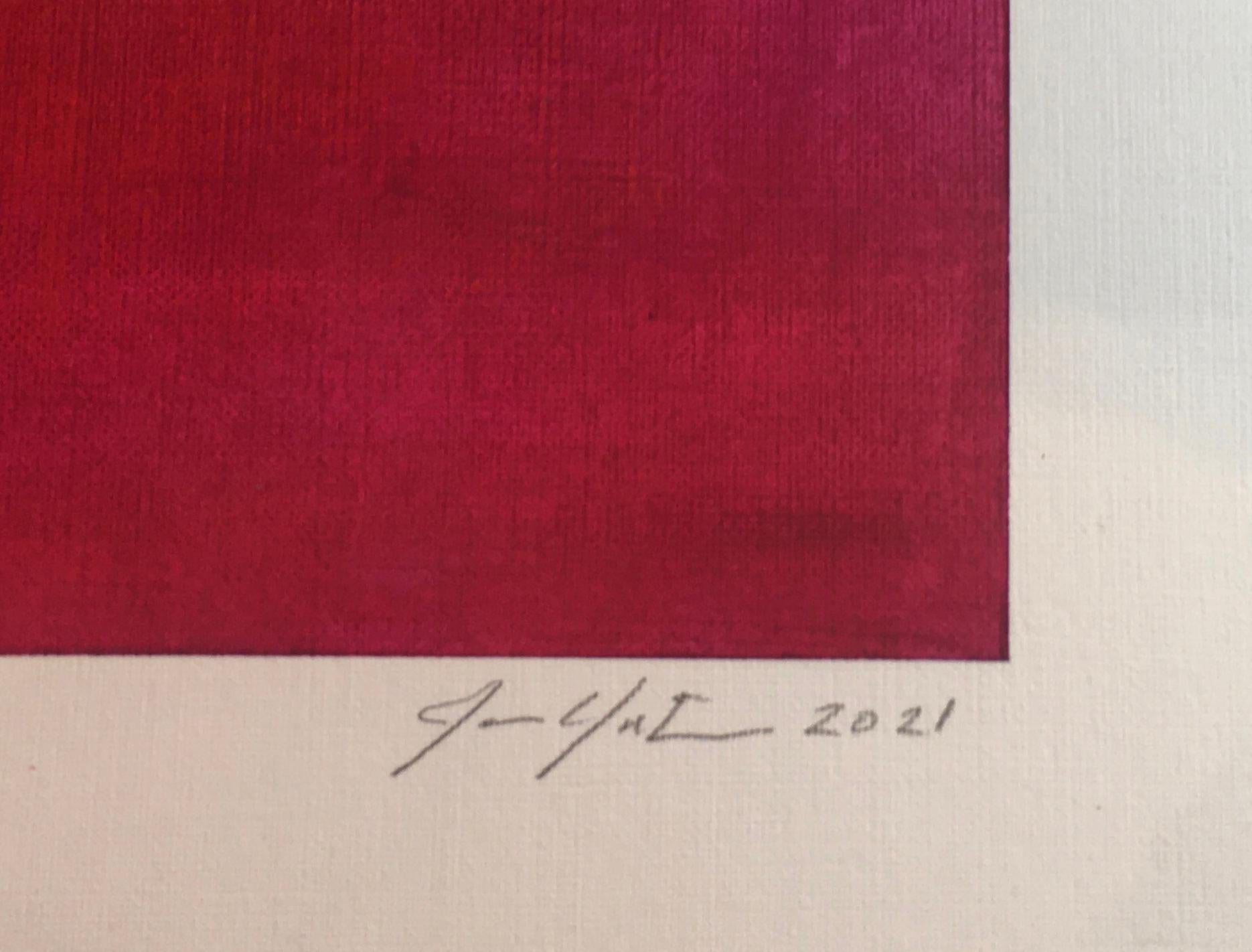 Linear Fervor  (Abstract Painting) For Sale 4