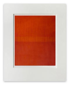 Linear Orange (Abstract Painting)