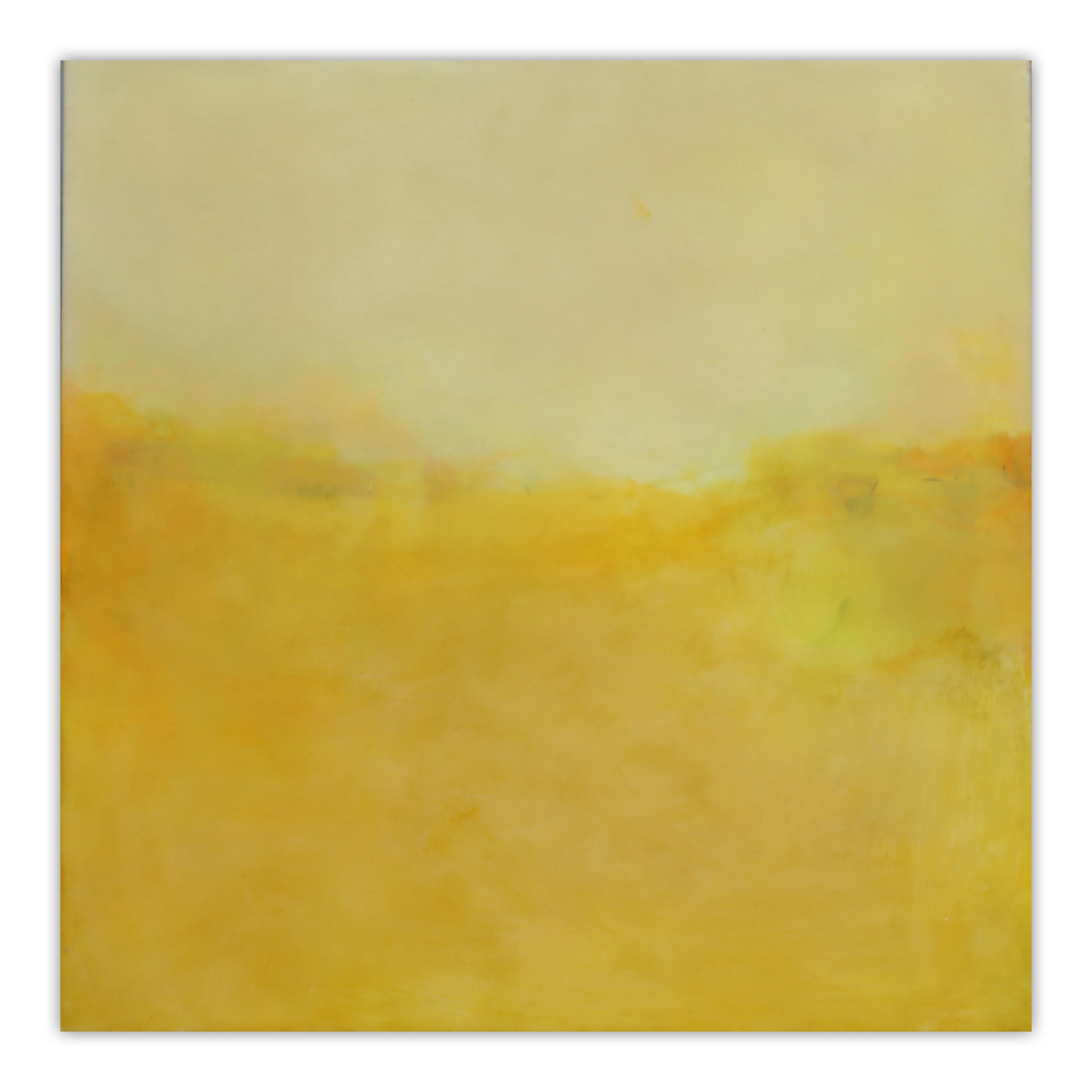 Die Sommersonne (abstrakte Malerei)