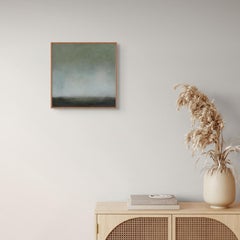 The Waiting Green (Abstract Painting)
