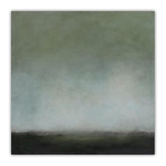The Waiting Green (Abstract Painting)