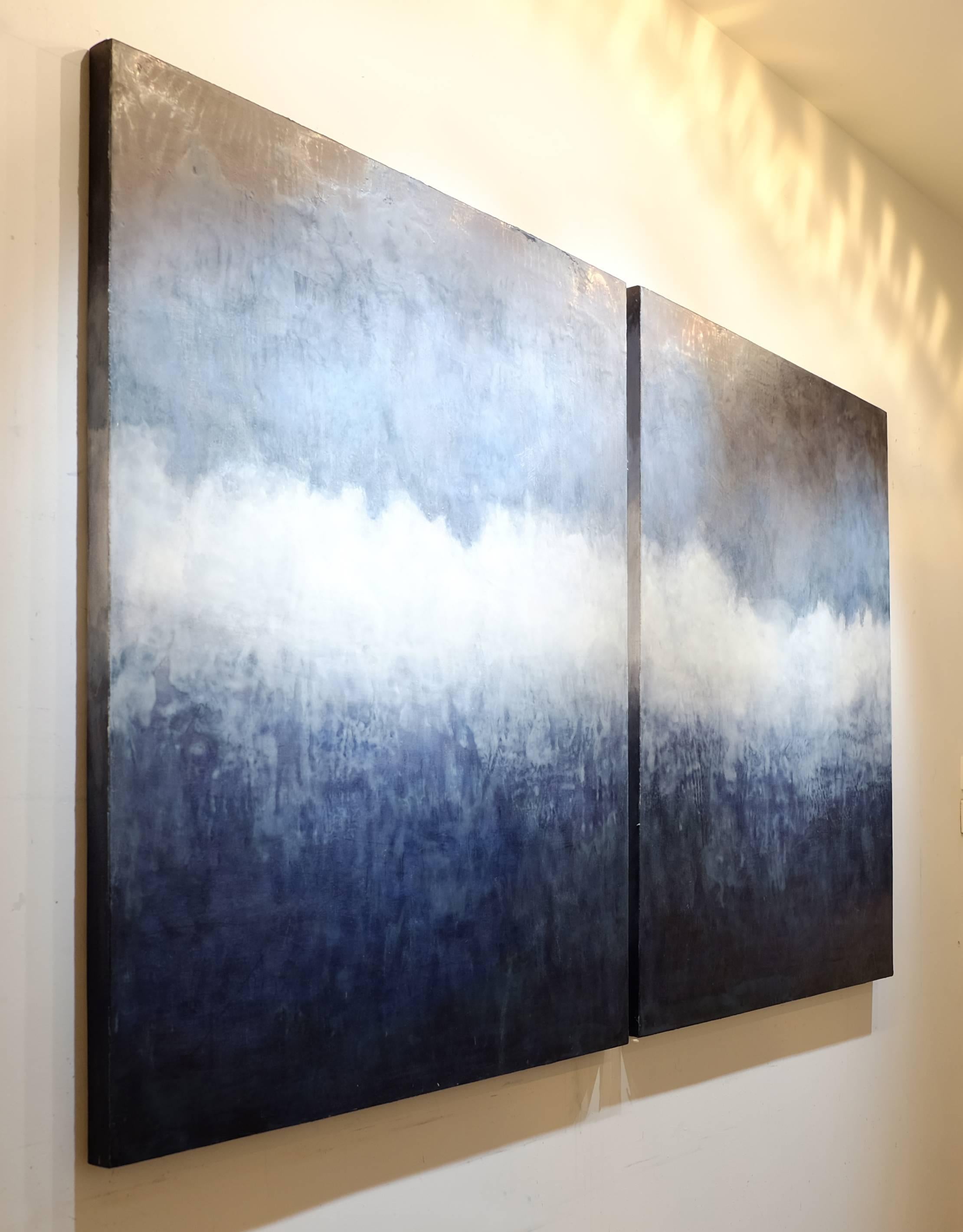 Girare la ruota - Painting Astratto di Janise Yntema