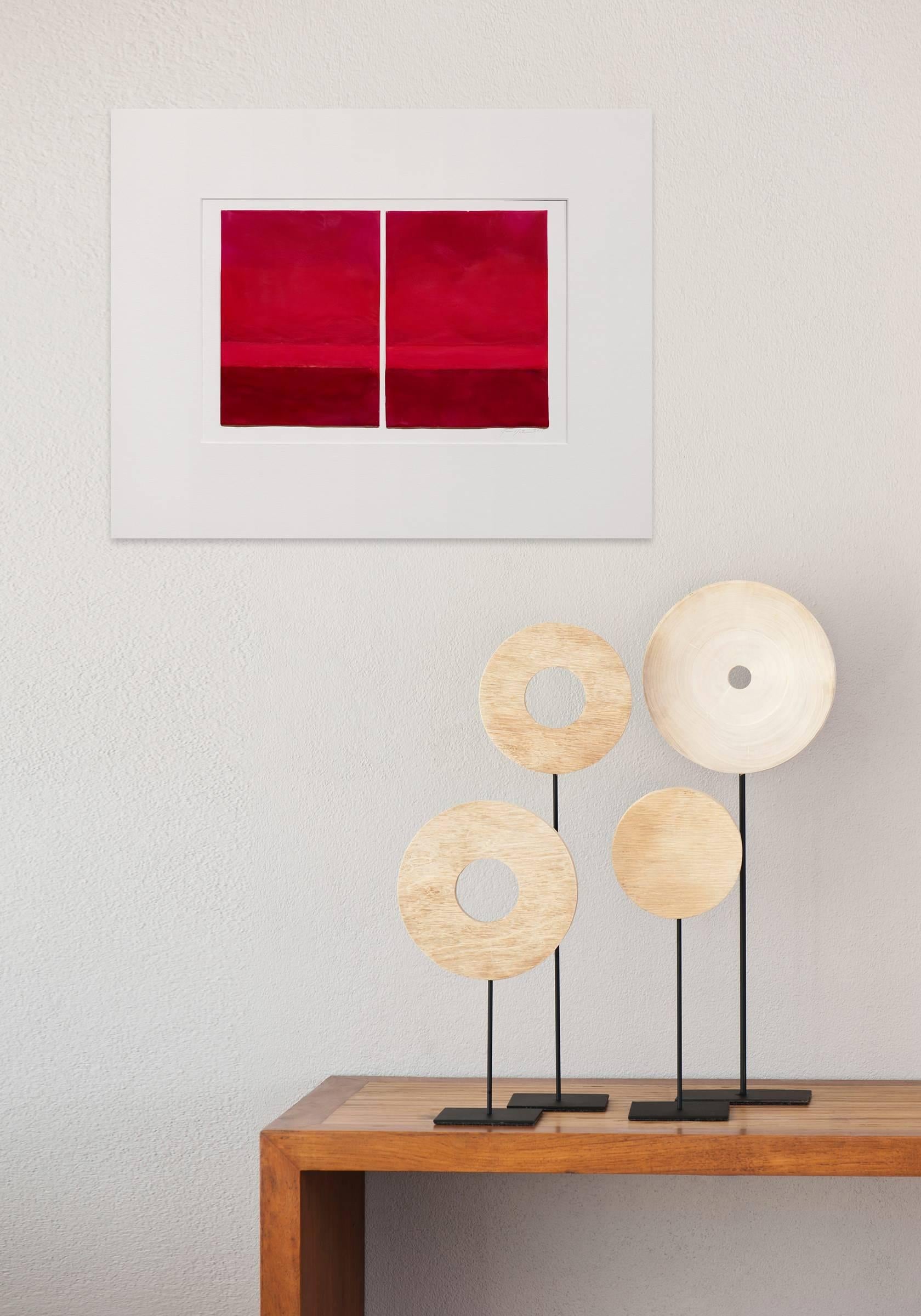 Vermillion (Abstract) - Art by Janise Yntema