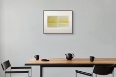 Amarillo sobre amarillo (pintura abstracta)