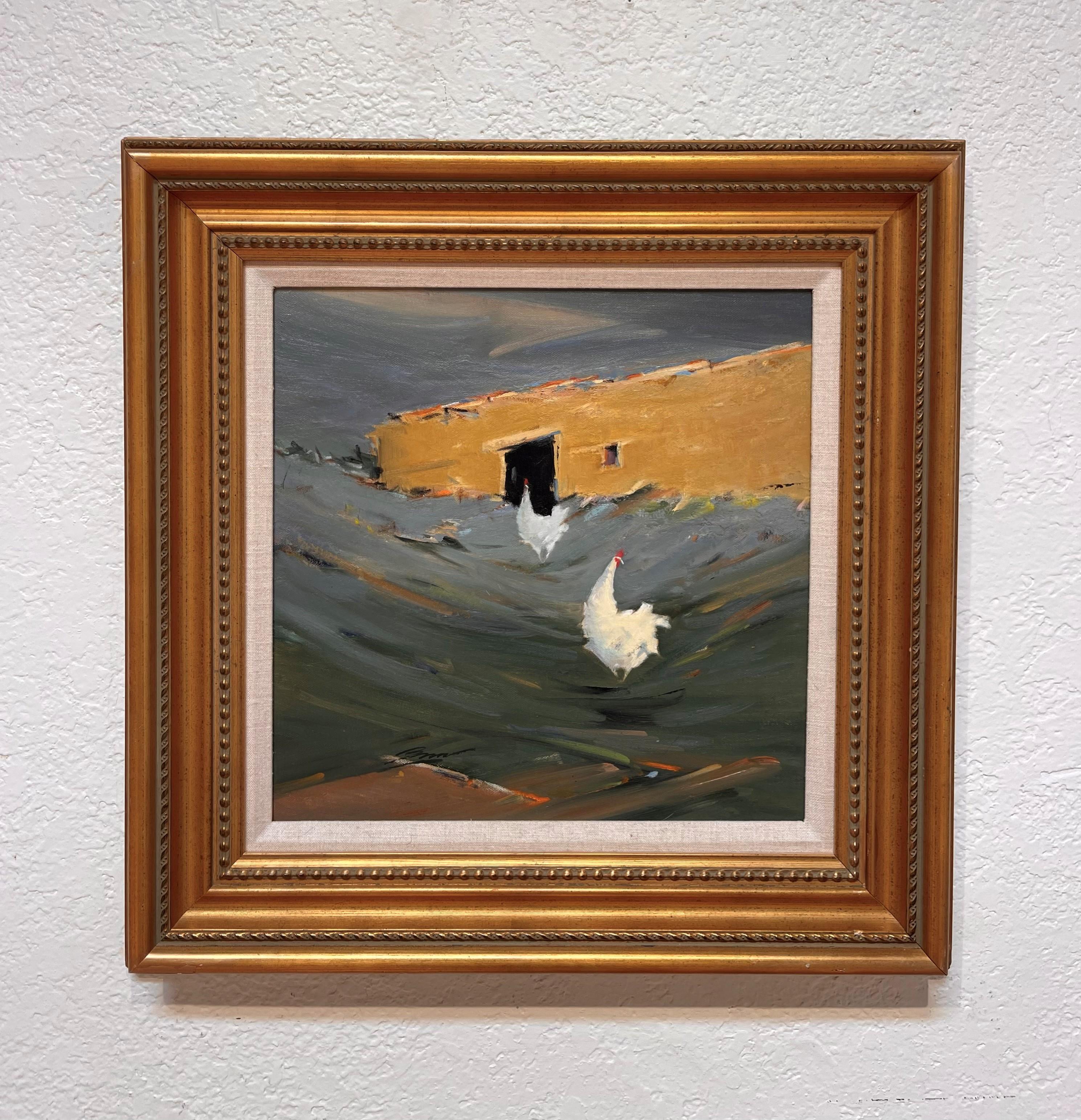 „Long, Long Way From Home“ (1999) von Jann T. Bass, Original-Ölgemälde im Angebot 4