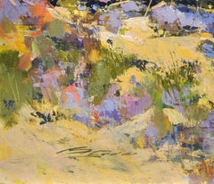 "Sarabono" (2009) de Jann T. Bass, peinture à l'huile originale d'un paysage