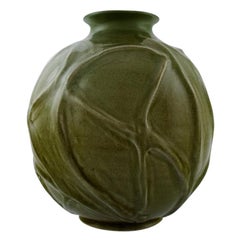 Janna Ryberg for Kähler, Denmark, Large Organic Unique Ceramic Vase