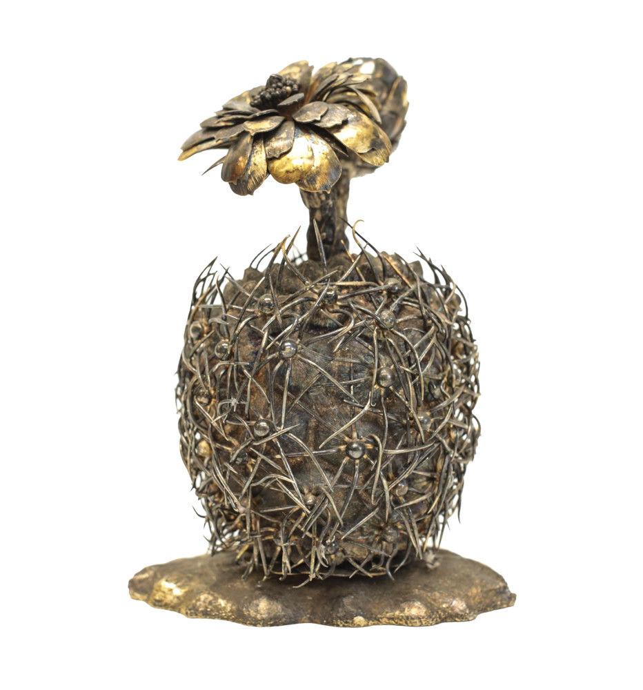 Janna Thomas De Velarde for Tiffany & Co. Gilt Sterling Silver Sculpture In Good Condition For Sale In Pasadena, CA