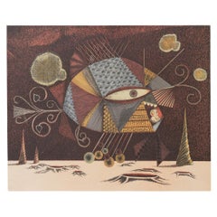 Janne Martin Composition, Lthograph, Signed and Numbered