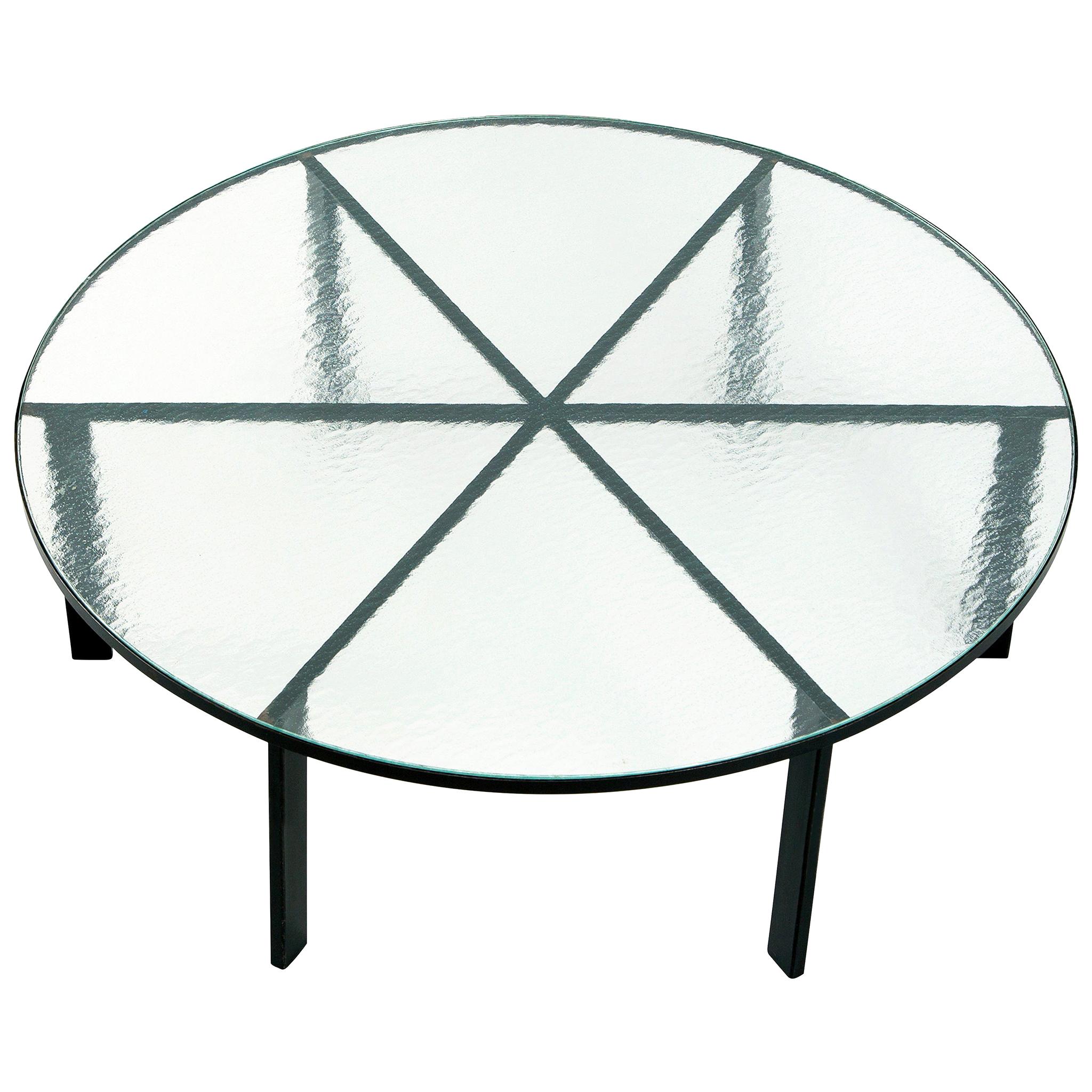 Janni Van Pelt Coffee Table with Frosted Glass