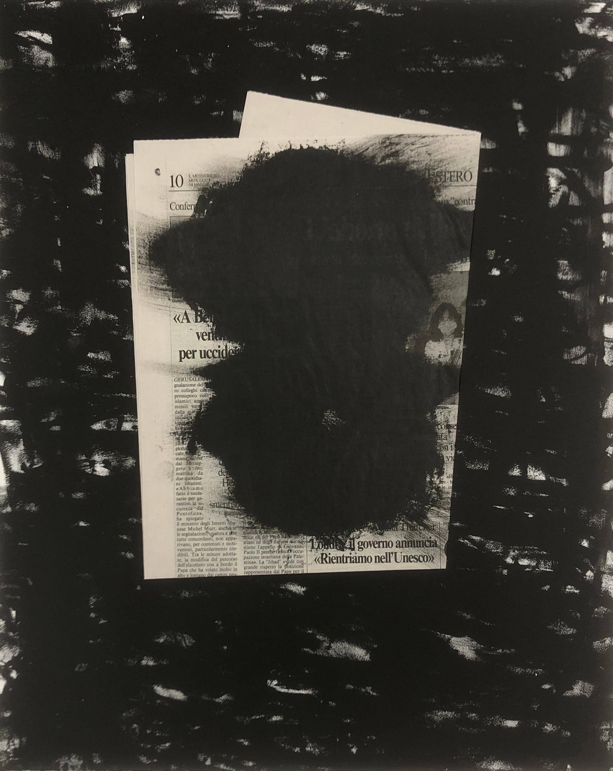Jannis Kounellis Abstract Print - Untitled (Trittico 2)