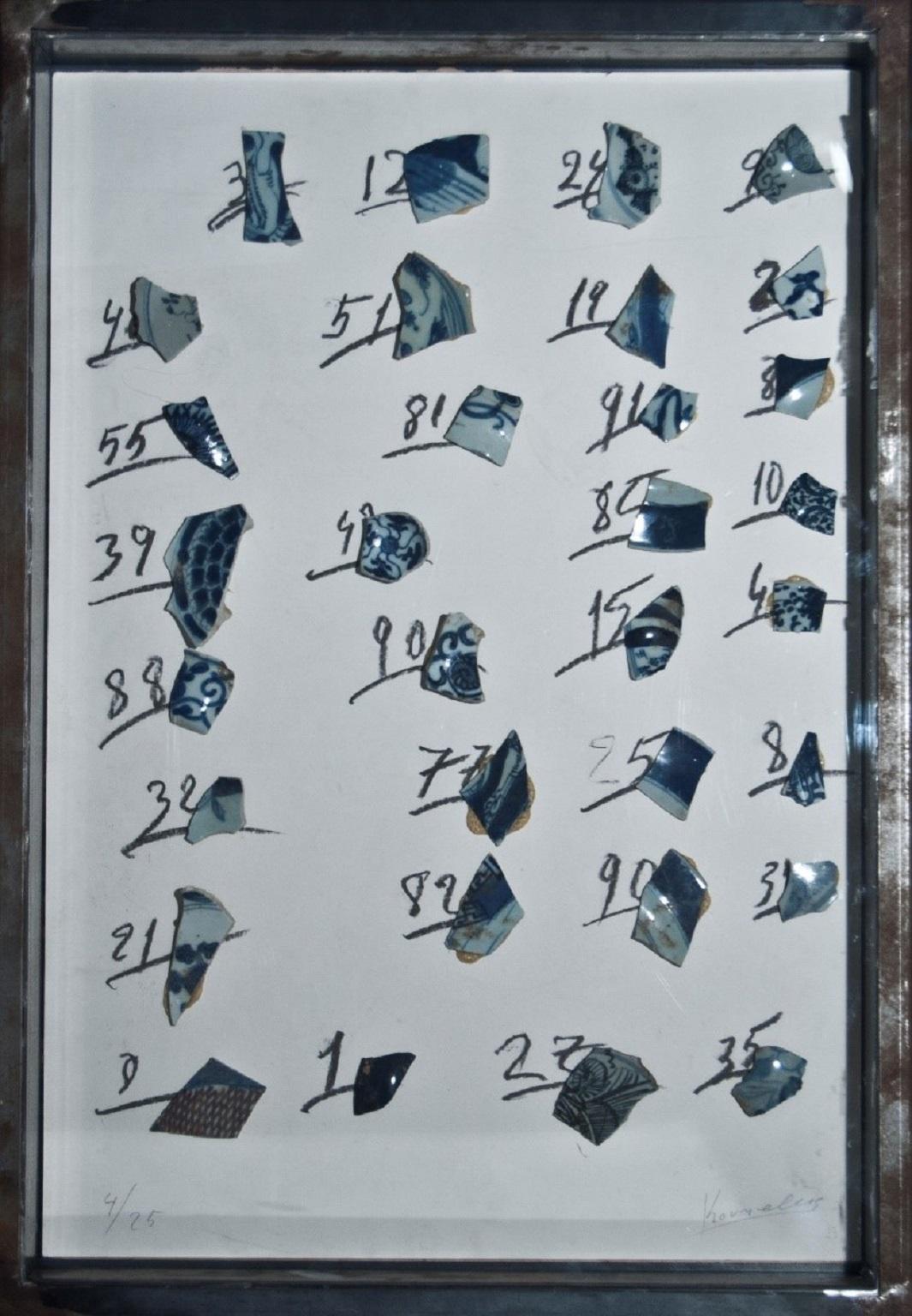 Jannis Kounellis Abstract Painting - Untitled