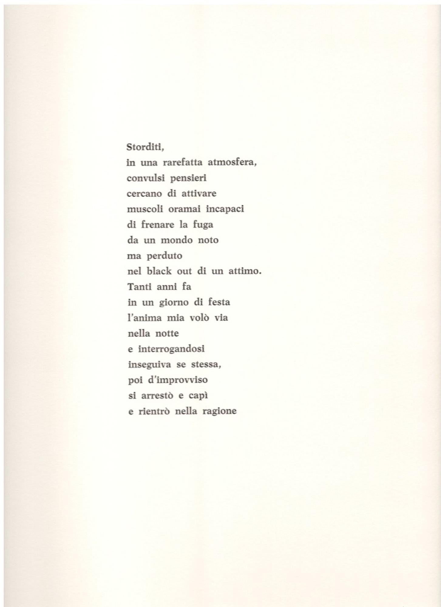 Sin título - Libro de arte original con una serie de grabados de Yannis Kounellis - 1992 en venta 2