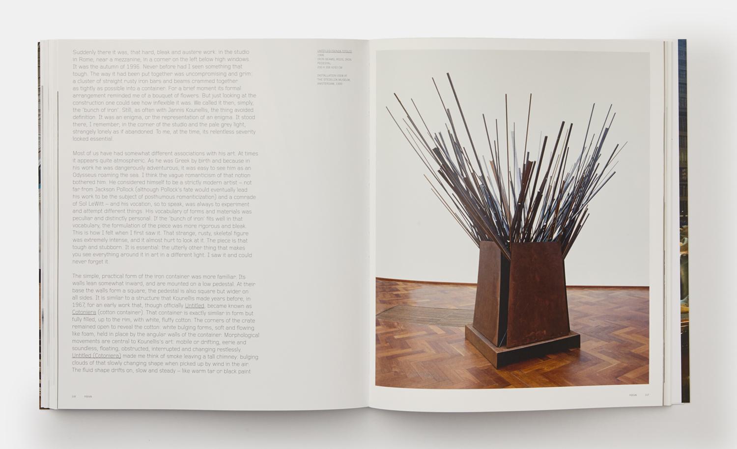 Jannis Kounellis 'Phaidon Contemporary Artists Series' In New Condition For Sale In New York City, NY