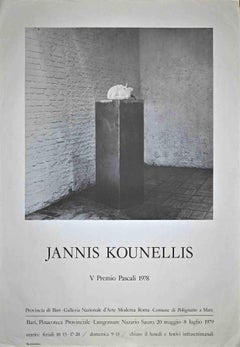 Jannis Kounellis - Original Exhibition Poster - 1978