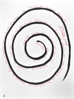 Spirale infinita -  Tecnica mista di Jannis Kounellis - 2008