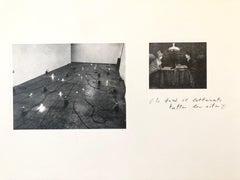  Foto Litografia Jannis Kounellis Arte Povera Italian Avant Garde Acquaforte