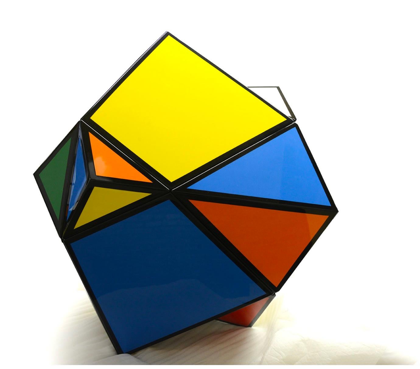Jannis Markopoulos Abstract Sculpture - Magic Cube 3.1.1