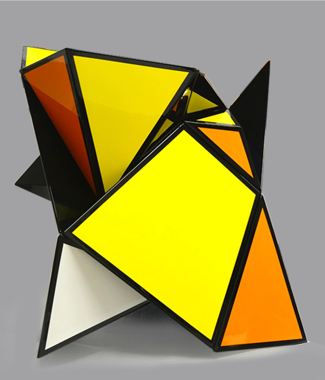 Magic Cube 3.1.2 - Sculpture by Jannis Markopoulos