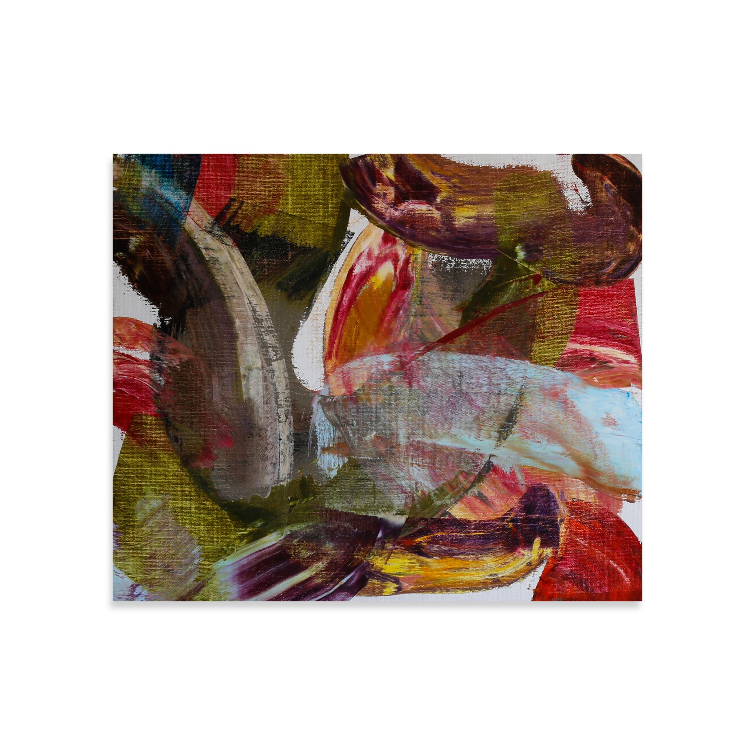 Abstract Painting János Huszti - Une époque réelle