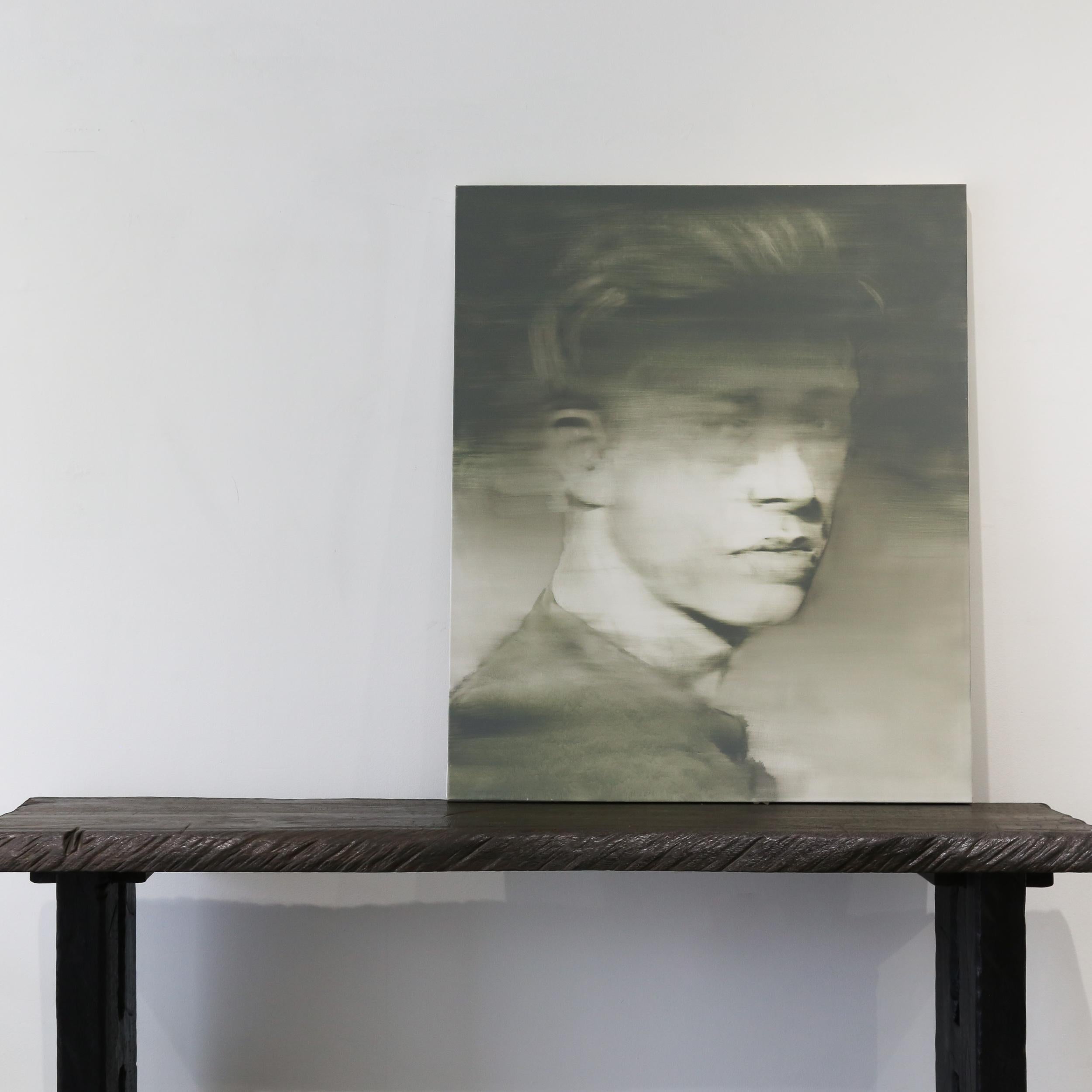 Umore silenzioso - Painting di János Huszti