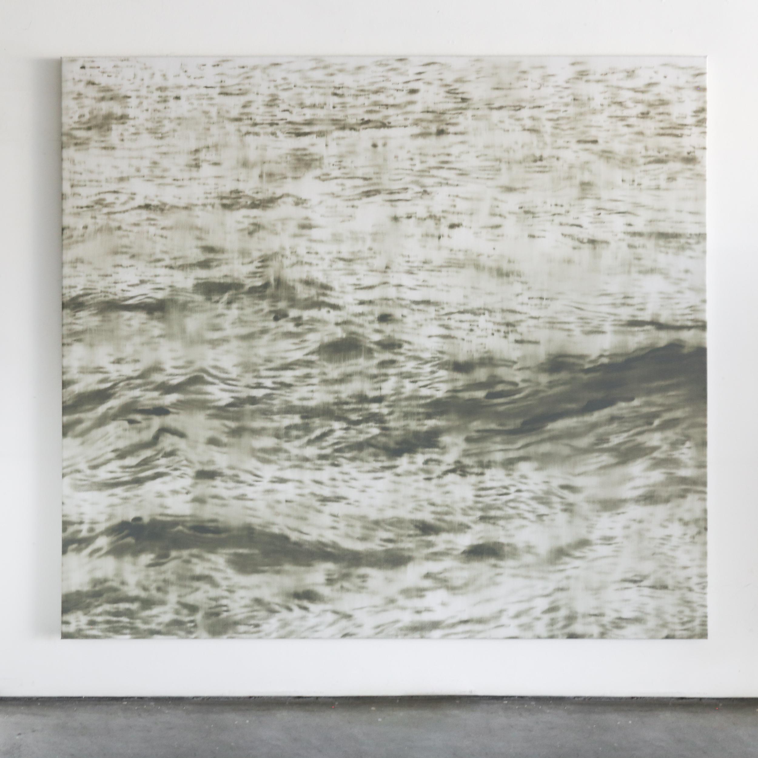 Onde 10 - Painting di János Huszti