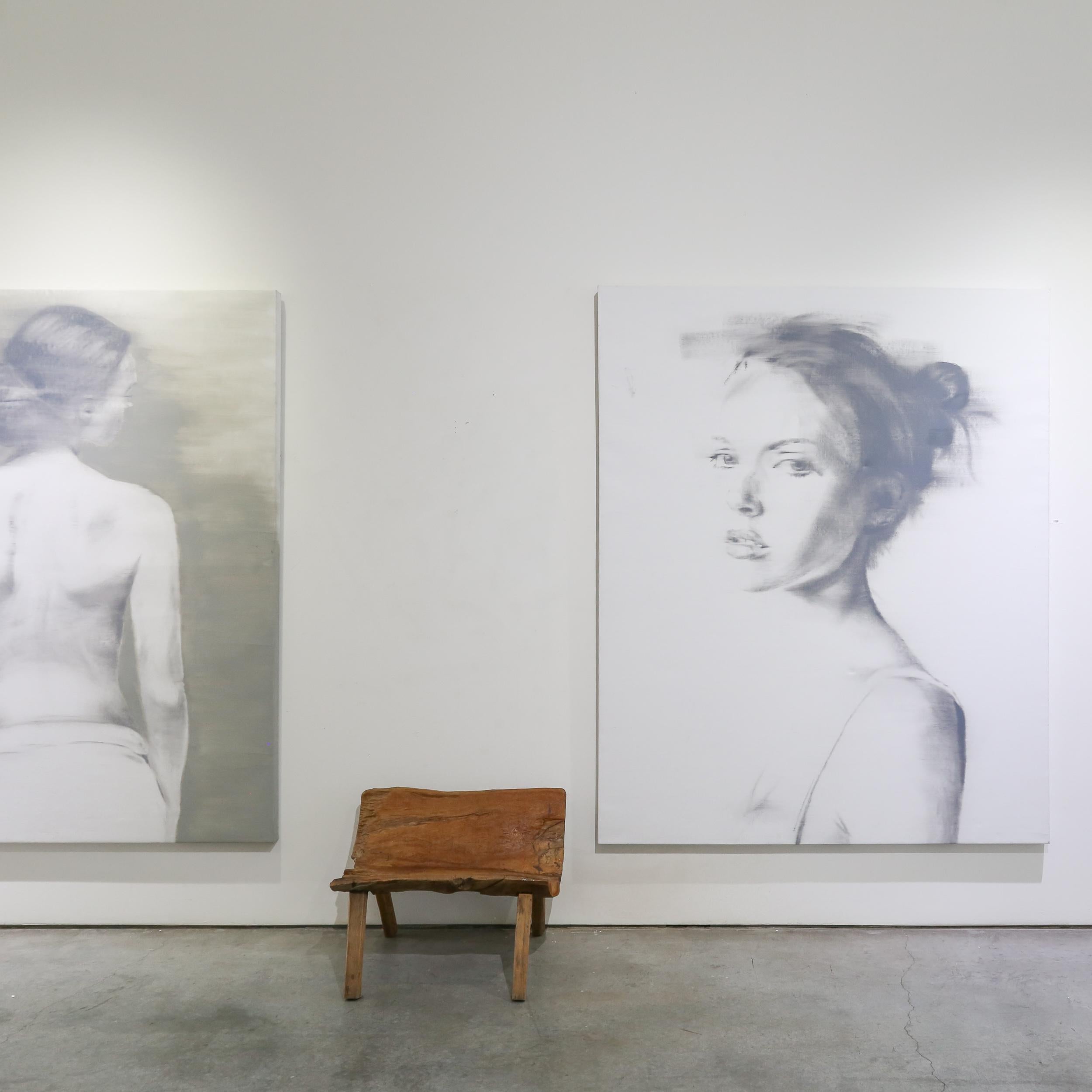 Frau 02 (Zeitgenössisch), Painting, von János Huszti