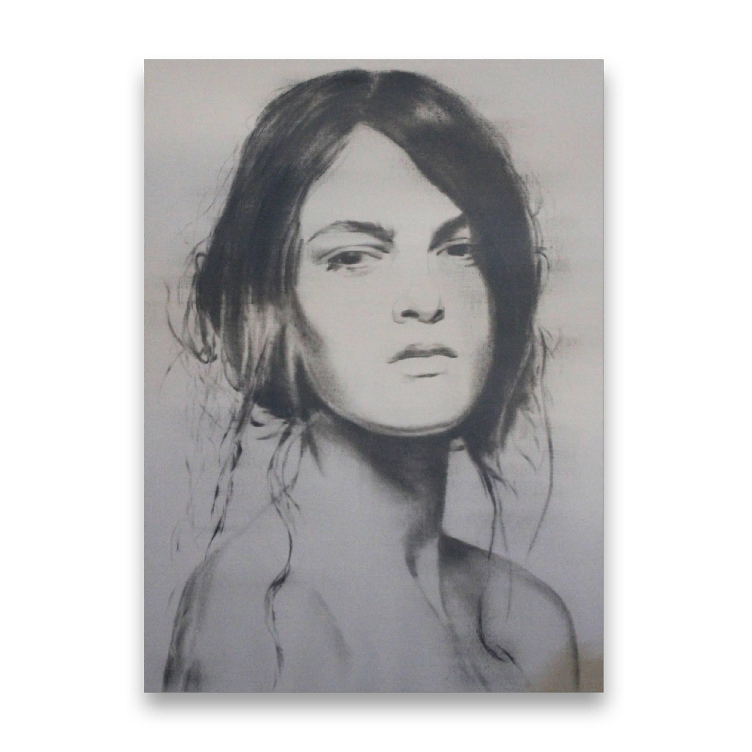 Figurative Painting di János Huszti - Donna 03