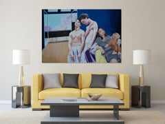 No me lo esperaba, Pintura, Óleo sobre lienzo