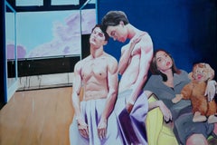 No me lo esperaba, Pintura, Óleo sobre lienzo