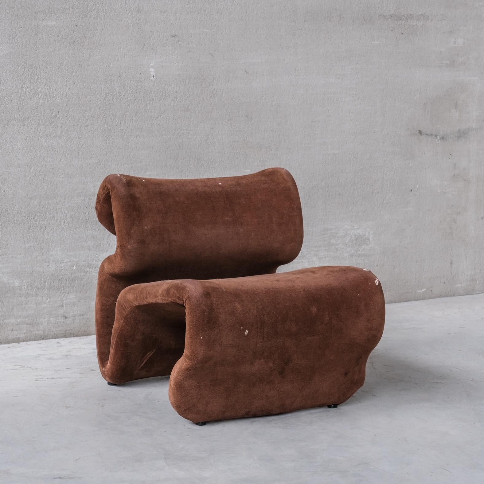 Fabric Jans Ekselius 'Etcetera' Midcentury Lounge Chair '3 Available'