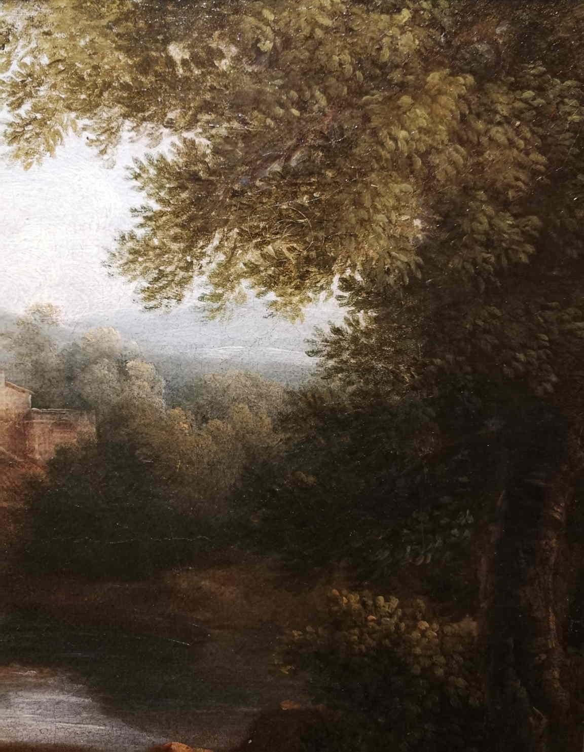 Dipinto figurativo paesaggio fiammingo del XVII secolo en venta 2
