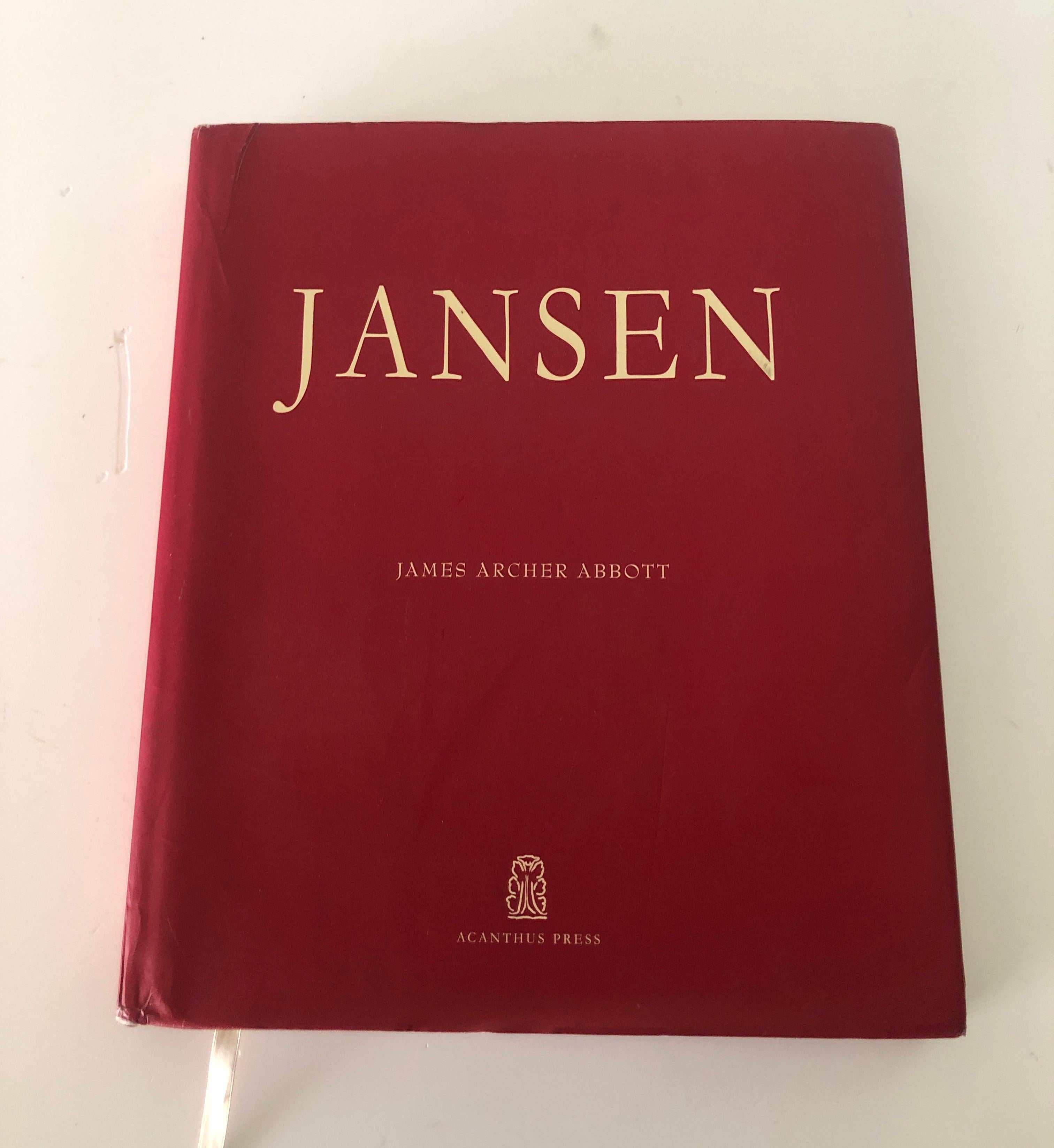 Jansen (20th Century Decorators) decorating hardcover book
JANSEN is the first comprehensive study of Maison Jansen - the most celebrated decorating house of the 20th century. the book documents the evolution of this legendary Paris-based company