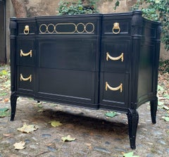 Commode Jansen de style Louis XVI