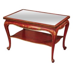 Jansen Hand-Painted Chinoiserie Coffee Table
