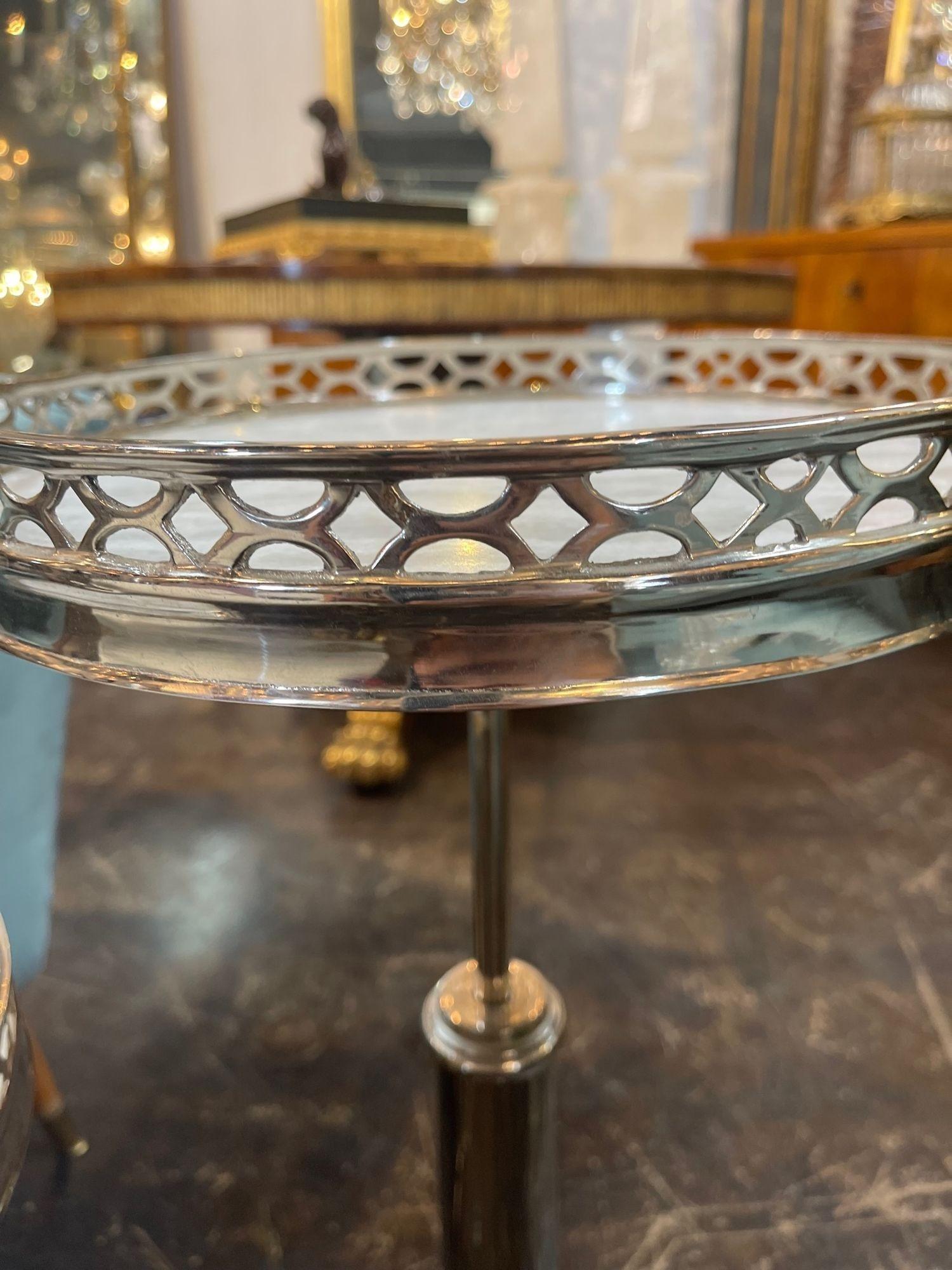 Jansen Style Adjustable Drink Table 1