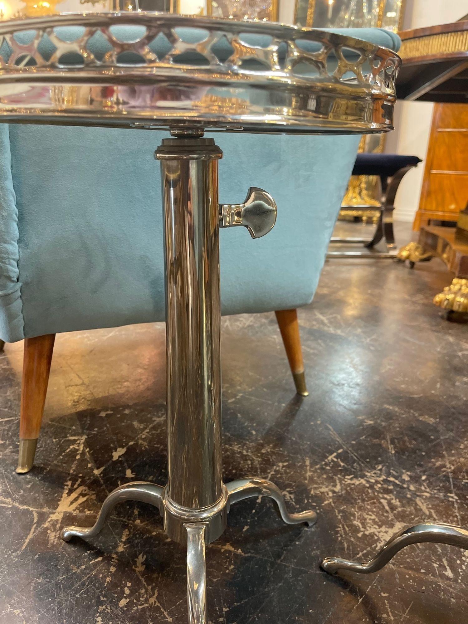 Jansen Style Adjustable Drink Table 2