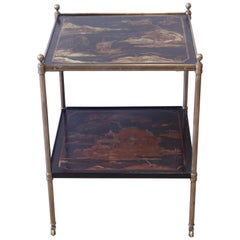 Jansen Style Chinoiserie Decorated  Side Table