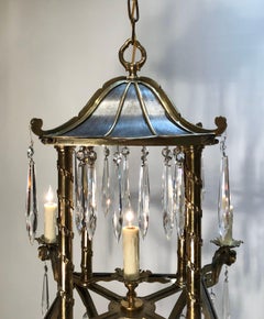 Jansen Style Chinoiserie Pagoda Lantern