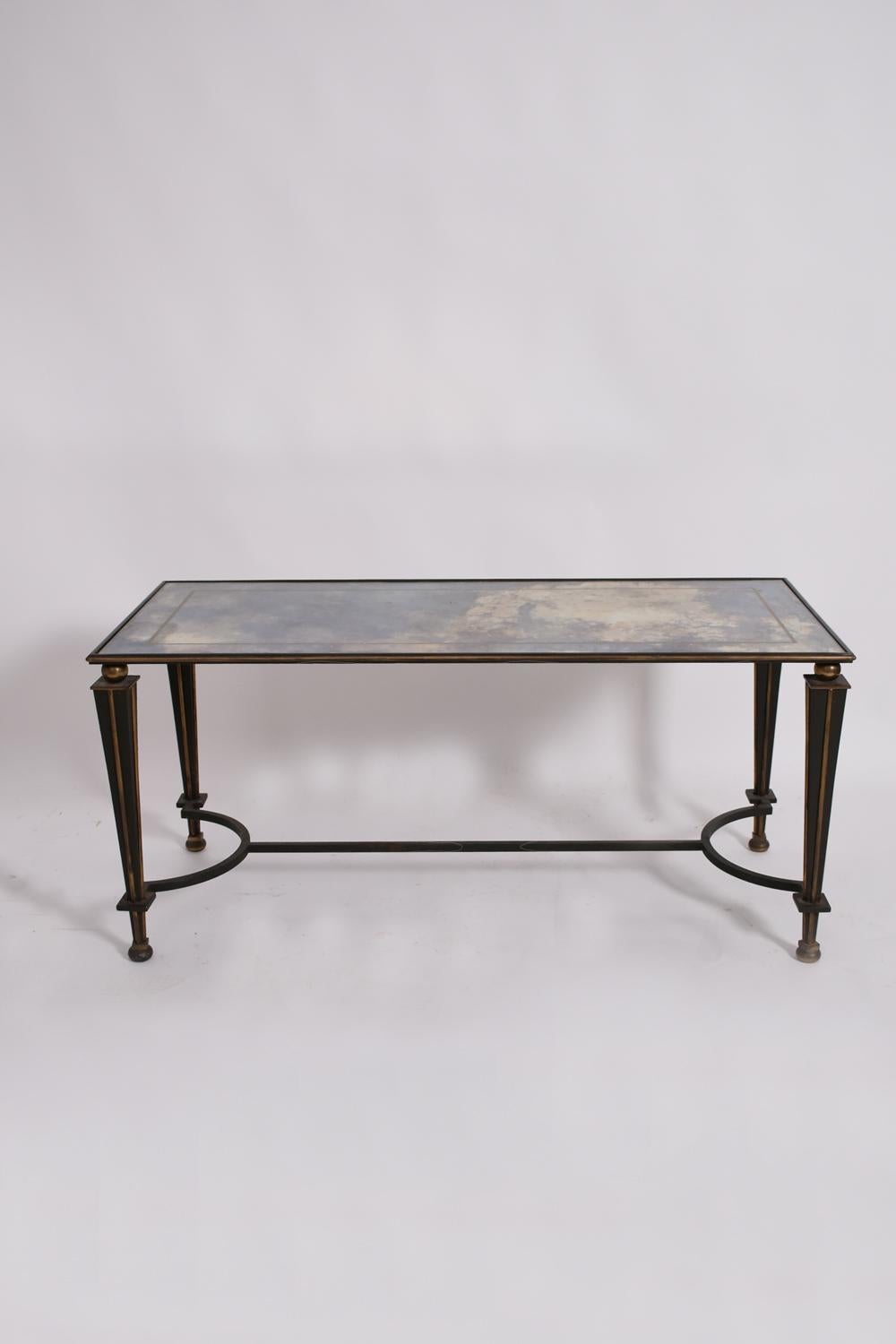 Jansen style coffee table, 1950s. In Excellent Condition For Sale In Lisboa, PT