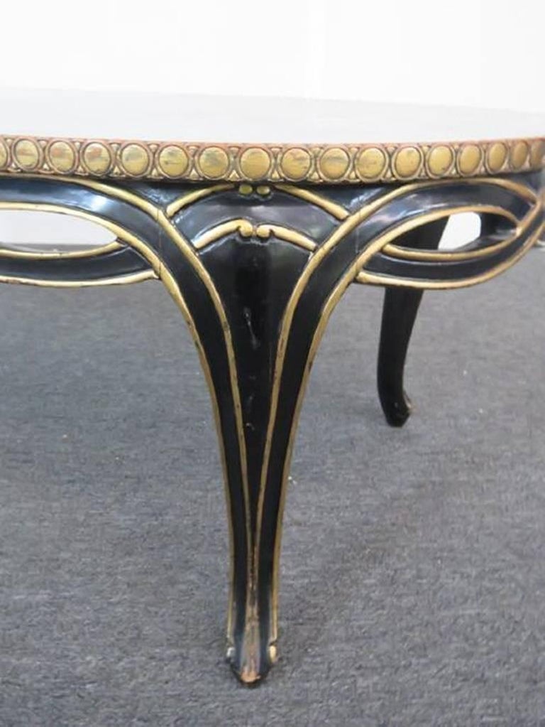 Jansen Coffee Table / Maison Jansen Style Bronze and Black Glass Coffee Table ... : Sizes of the tables are customizable with almost limitless options.