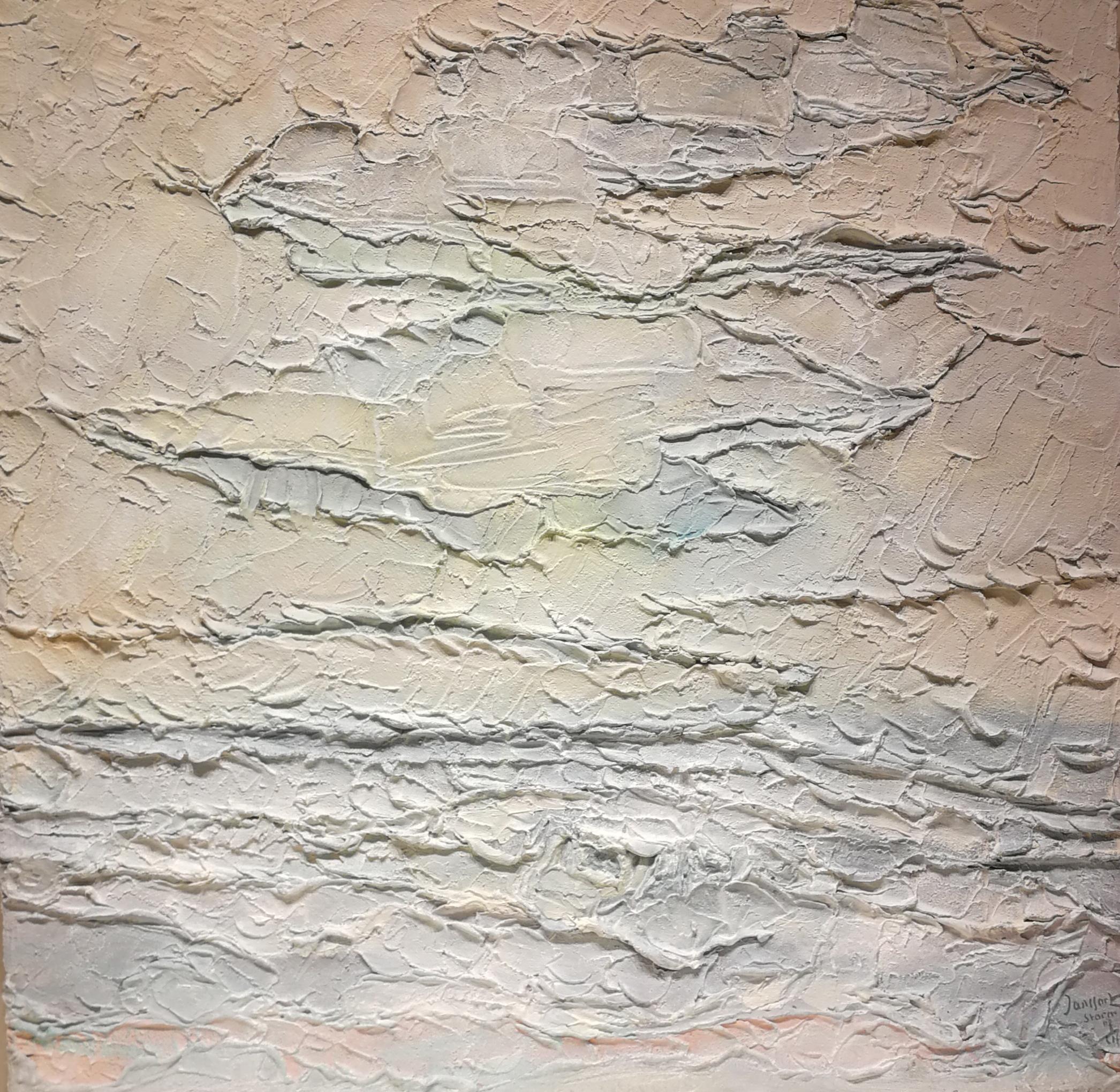 Cloudy, Janssart, Oil paint/canvas, Zero Art 