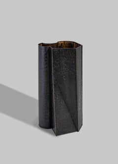 Jantar Mantar Tall Vase in Brass, Viya by Vikram Goyal