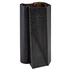 Jantar Mantar Tall Vase in Brass, Viya by Vikram Goyal