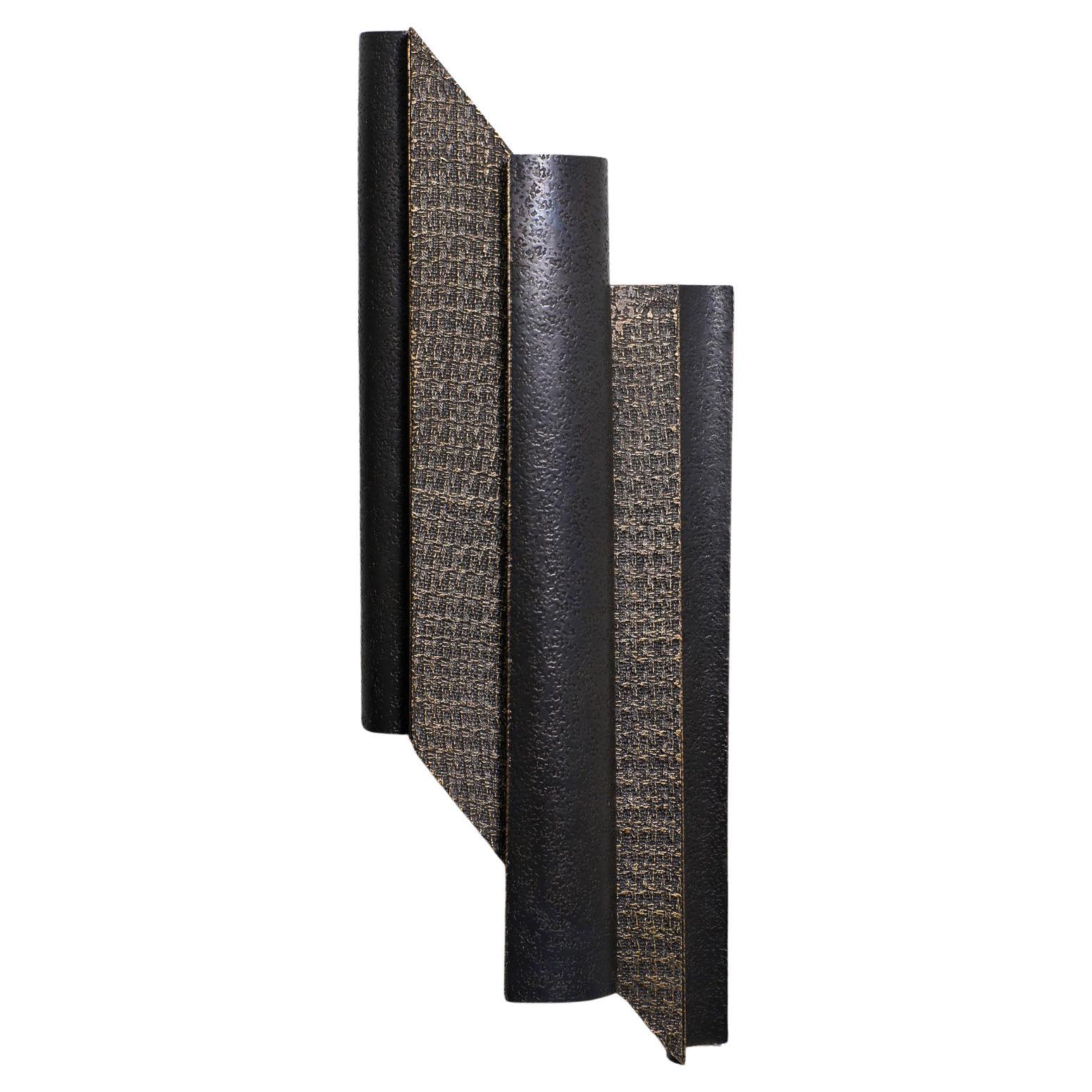 Jantar Mantar Wall Sconce B in Brass, Viya by Vikram Goyal