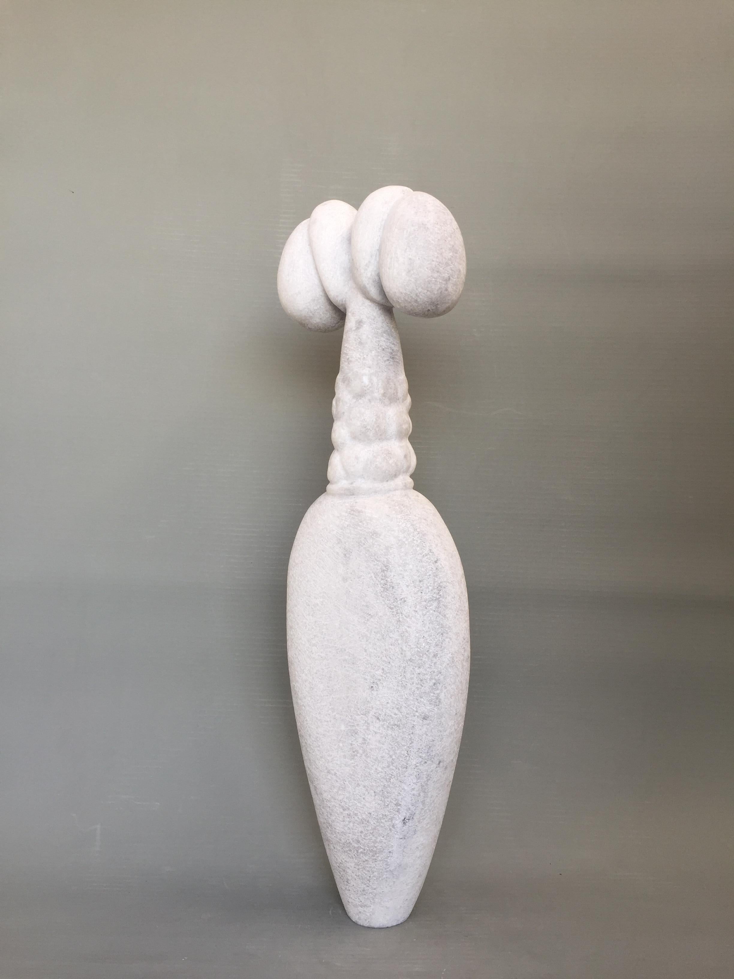Janus, 2020 Marble Sculpture by Tom von Kaenel In New Condition For Sale In Geneve, CH