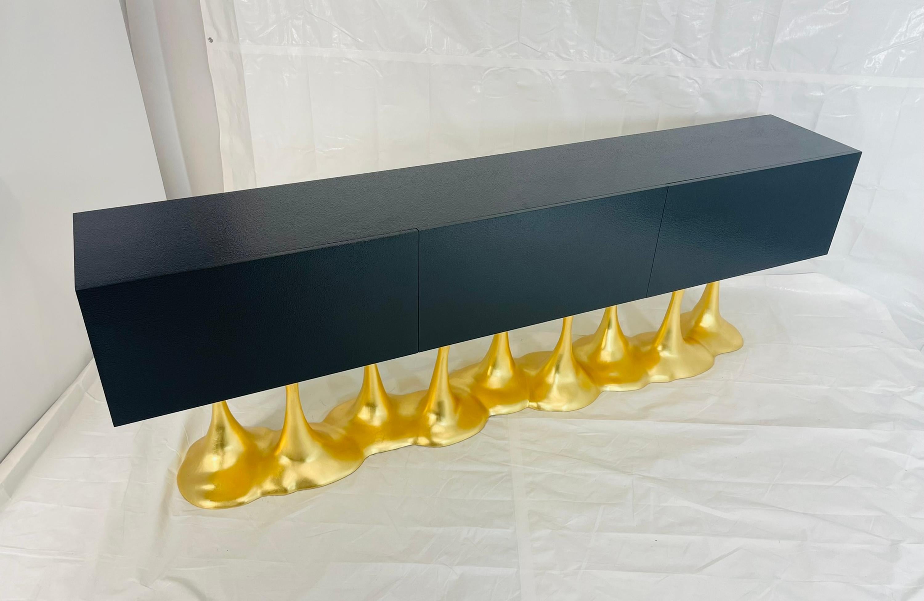 Hollywood Regency Credenza scultorea 