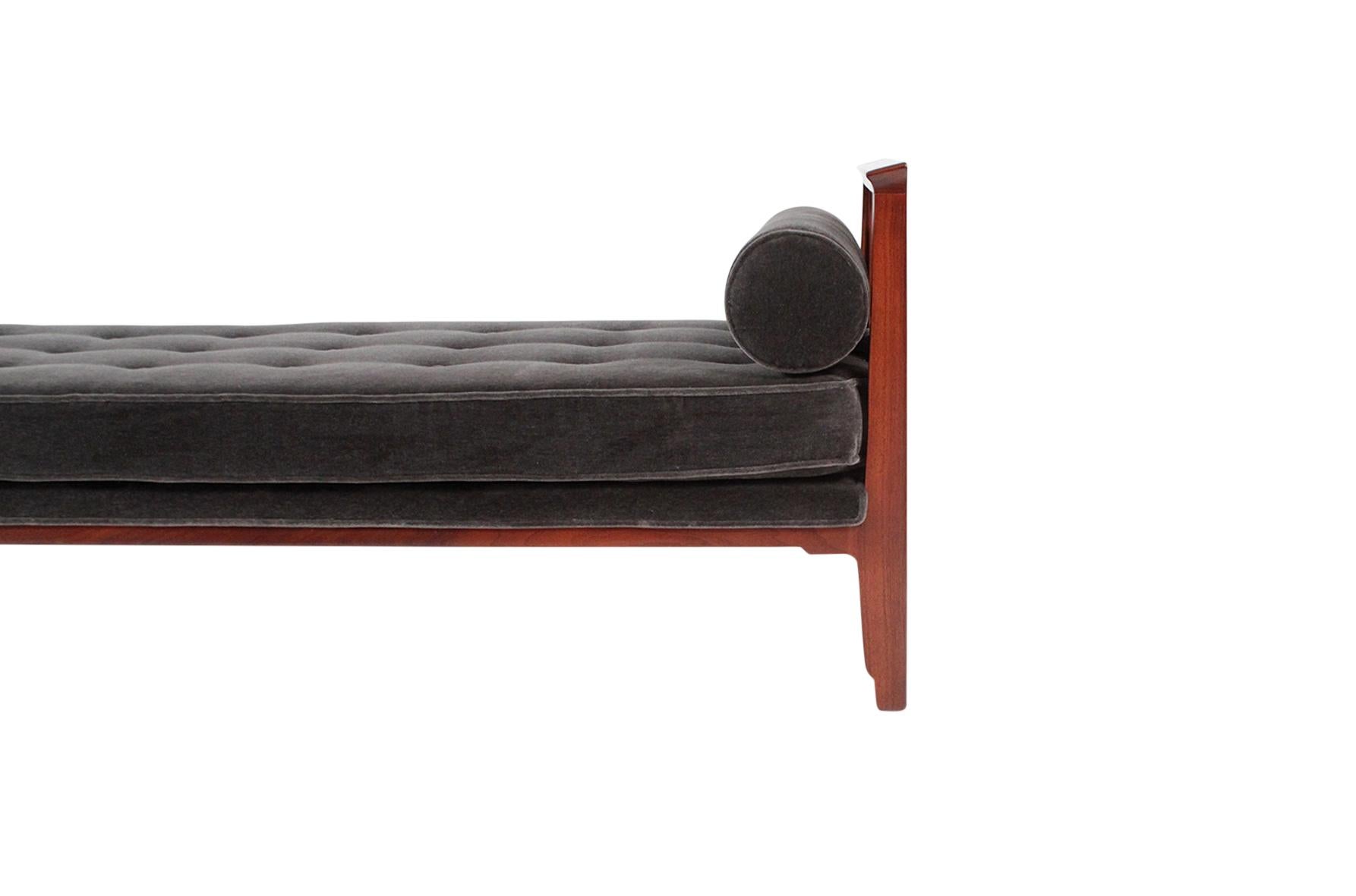 Mohair Janus Daybed by Edward Wormley for Dunbar