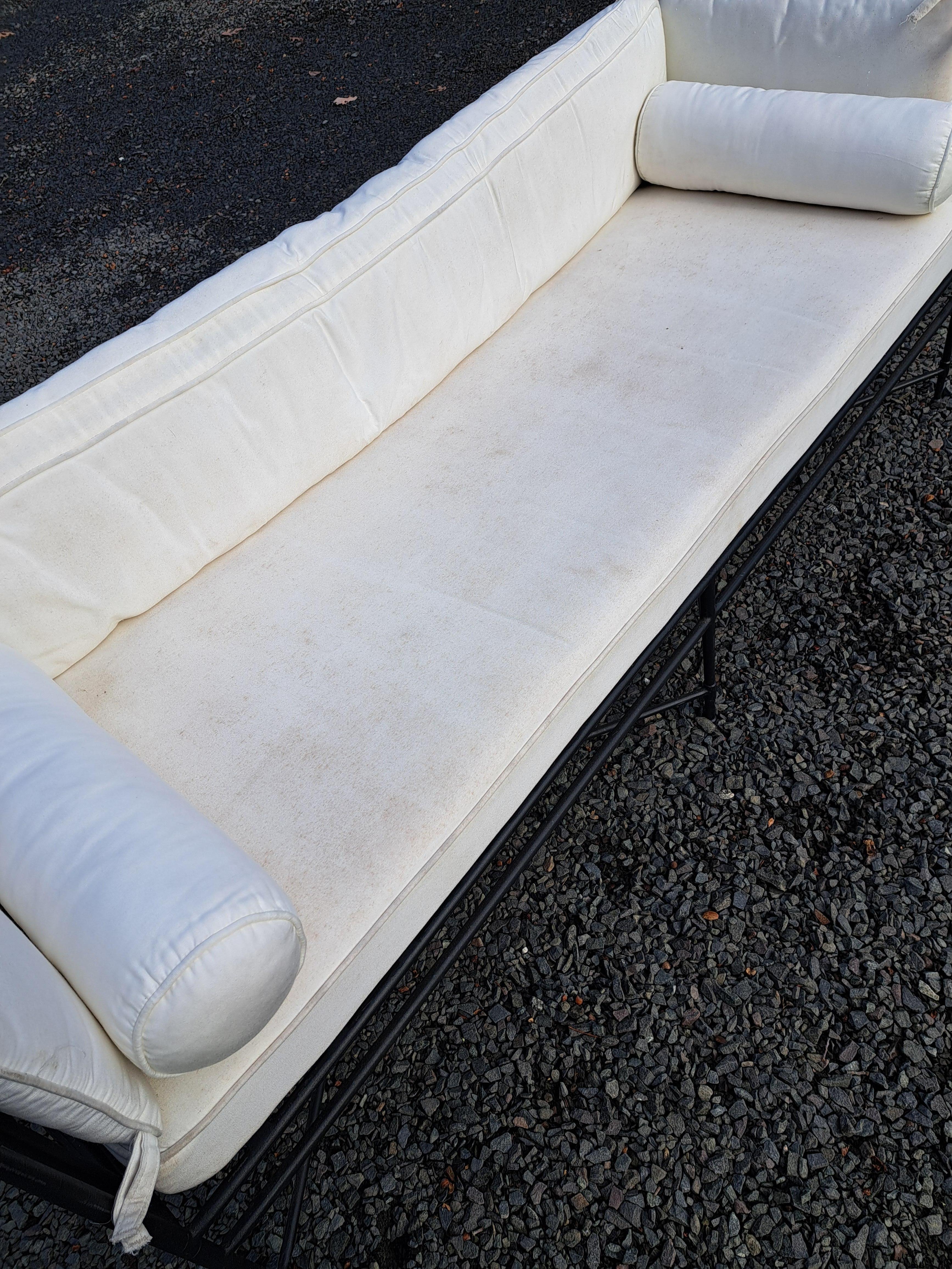Paire de canapés de smoking Amalfi à 3 places de style Salterini Janus et Cie en vente 6